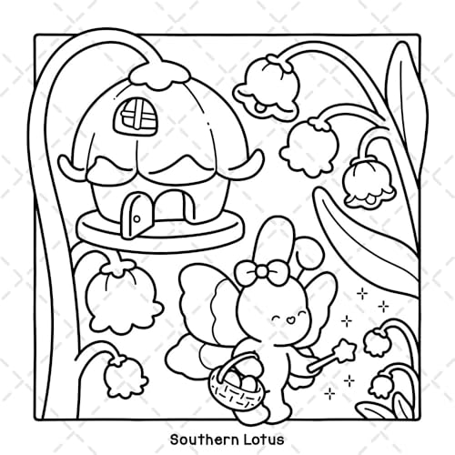 Little Friends: Coloring Book for Adults and Teens Featuring Fuzzy Animal Characters and Cute Besties in Cozy Moments and Daily Adventures for Relaxation (Cute & Easy Coloring) WoodArtSupply