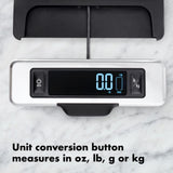 OXO Good Grips 11-Pound Stainless Steel Food Scale with Pull-Out Display OXO