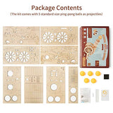 ROKR 3D Wooden Puzzles Model Building Kits Cannon Toys - DIY Wooden Catapult Toys for Kids STEM Educational Projects for Boys/Girls/Adults ROKR