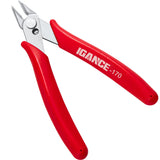 IGAN-170 Wire Cutters, Precision Electronics Flush Cutter, One of the Strongest and Sharpest Side Cutting pliers with an Opening Spring, Ideal for Ultra-fine Cutting Needs. IGAN