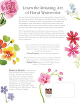 Easy Watercolor Flowers: 45 Beautiful Paintings for Beginners WoodArtSupply