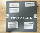 MR.R Sublimation Blank Square Rock Slate Photo Plaque Picture Frame, Customized Photo Frame Novelty for Wedding,Birthday,Baby Birth,7.88 x 7.88 inch MR.R