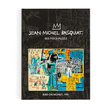 Galison Basquiat Bird On Money – 500 Piece Book Puzzle with Iconic Bird On Money Charlie Parker Tribute Artwork Packaged in Magnetic Keepsake Book Sized Box Galison