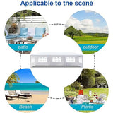 10'x30' Party Tent, Tents for Parties, Outdoor Wedding Patio Canopy with 5 Removable Sidewalls Instant Event Tent, Gazebo for Cater Events Wedding Birthday Pavilion Beach BBQ DVIEN
