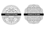 Mandala Coloring Book: For Adults with 100 Magical Mandalas WoodArtSupply