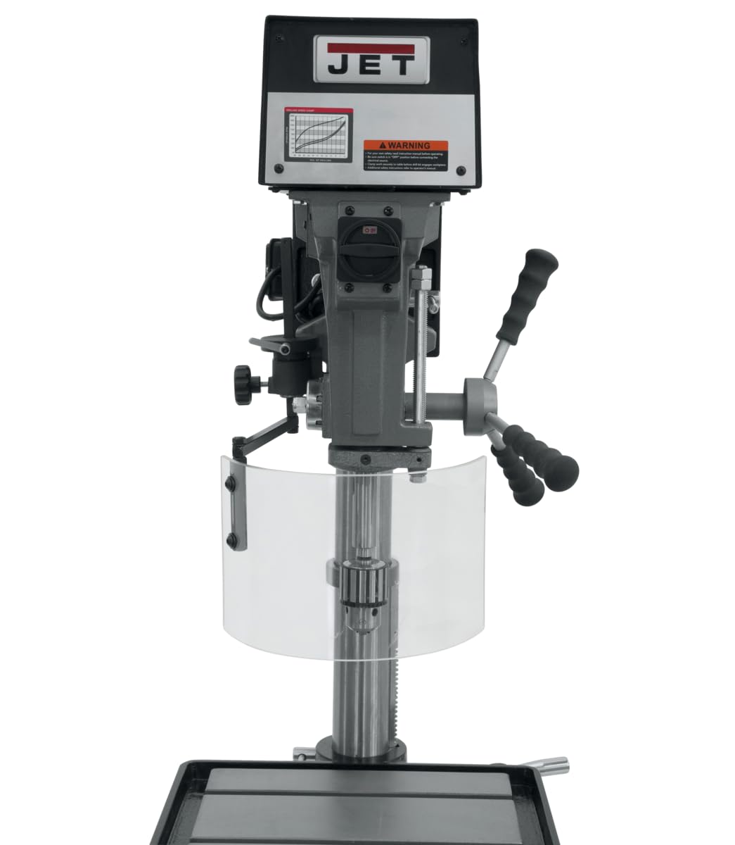 JET 15-Inch Variable-Speed Drill Press, 1 HP, 1Ph 115/220V (‎J-A5816) - WoodArtSupply