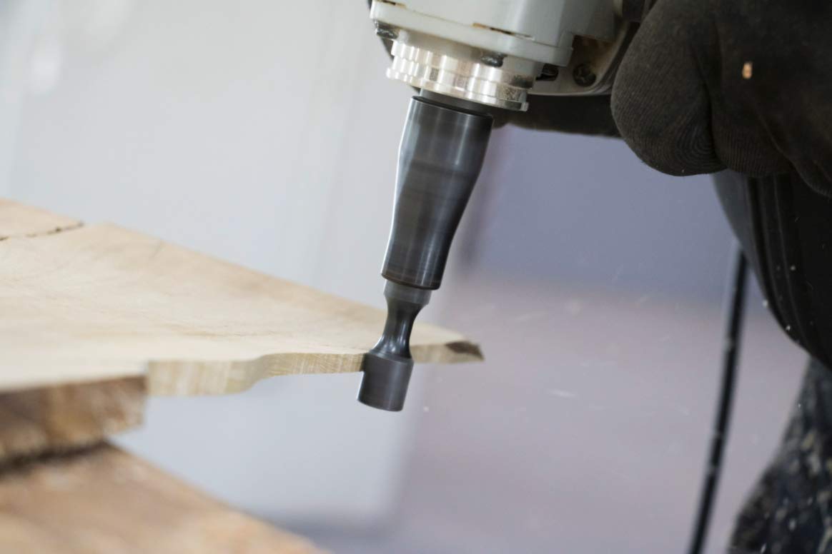 Arbortech Precision Carving System - 3 Piece Precision Power Carving Attachment Set for Woodworkers Featuring Mini Ball Gouge - PCS.FG.1000.20 Arbortech