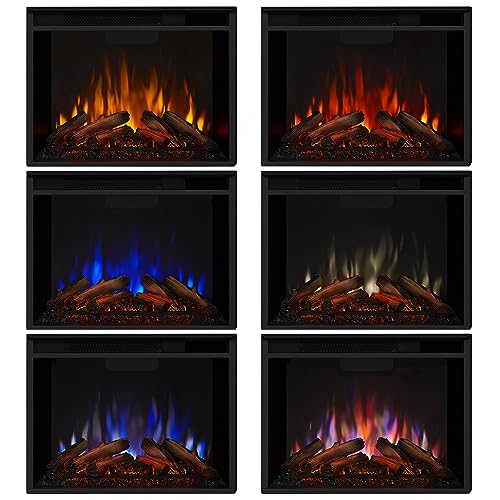 Real Flame Callaway 63" Grand Electric Fireplace with Mantel in Chestnut Oak, Free-Standing Oversized Indoor Electric Fireplace with Mantel, Adjustable Thermostat, Automatic Safety Shut-Off. Real Flame