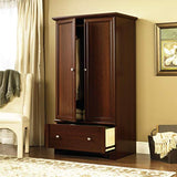 Sauder Palladia Armoire, Select Cherry finish Sauder