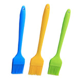 8.4 Inches Basting Brushes Heat Resistant Pastry Brushes for Grill Barbeque & Kitchen Baking Set Oil Brushes Soft Bristles (3 Pcs) LIFULANDIAN