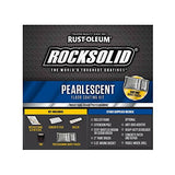Rust-Oleum 306325 RockSolid Pearlescent 1 Car Garage Floor Coating Kit, Pearl Black Rust-Oleum