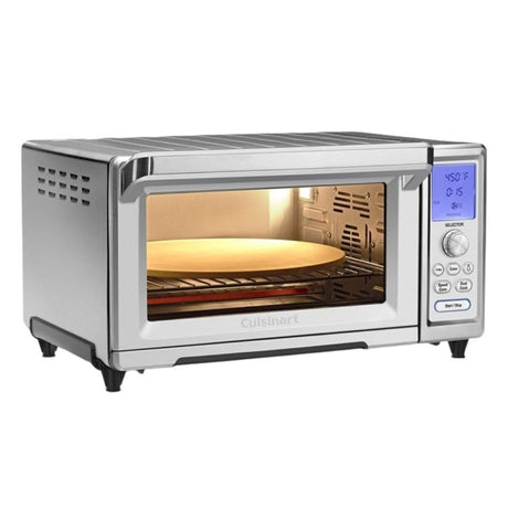 Cuisinart Convection Toaster Oven, Stainless Steel, 16.93"D x 20.87"W x 11.42"H, TOB-260N1 Cuisinart