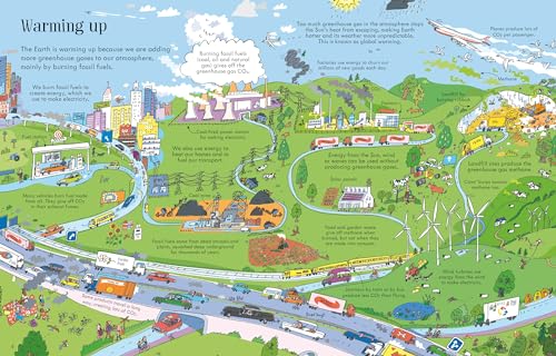 Usborne Book and Jigsaw Planet Earth: An Interactive Exploration of Our World Through a 300-Piece Puzzle and Illustrated Guide on Environments, Climate Change, and More Usborne