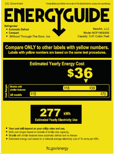 NewAir 24" Built-in 160 Can Outdoor Beverage Fridge in Weatherproof Stainless Steel with Auto-Closing Door and Easy Glide Casters. New Air Mini Fridge, Built-In or Freestanding Outdoor Fridge NewAir