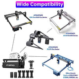 ATOMSTACK R3 Pro Rotary Roller, Auxiliary Engraving Module for Laser Engraver, 360 Degree Rotating Rollers for Laser Cutter, for Cup-shaped/Cylindrical/Oversized Objects (R3 Pro Rotary Roller) ATOMSTACK