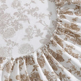 Betsey Johnson - Twin XL Bed Sheets, Soft & Lightweight Bedding, Fade & Wrinkle Resistant, Dorm Essentials (Garden Toile Brown) Betsey Johnson