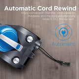 Eureka WhirlWind Bagless Canister 2.5L Vacuum Cleaner, Lightweight Vac for Carpets and Hard Floors, NEN110A, Blue Eureka