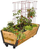 GBL 2" Heavy Duty Caster Wheels with Brakes + Screws - up to 440Lbs - Set of 4 No Floor Marks Silent Castor for Furniture - Rubbered Trolley or Pallet Swivel Wheels - Black Casters GBL