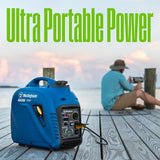 Westinghouse Outdoor Power Equipment 2800 Peak Watt Super Quiet & Lightweight Portable Inverter Generator, Gas Powered, Parallel Capable, Long Run Time Westinghouse