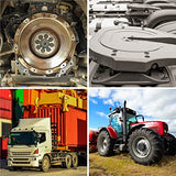 AtomLube Ultra Heavy Duty Red Grease, 2-Pack of 14 Oz. Tubes| Waterproof Lubricant & High Temp Grease| Wheel Bearing Grease for Semi Truck Accessories AtomLube