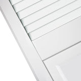 Closet Door, Bi-Fold, Traditional Louver-Panel Solid Core Unfinished 80 in. x 36 in. Kimberly Bay