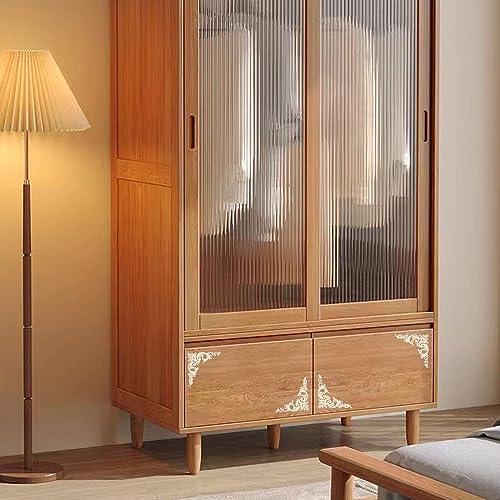 Aiminjey 20 Pcs Decorative Wood Flower Carved Appliques Corner Onlay 3.1 x 3.1 inch DIY Unpainted Solid Wooden Carved Corner Decal for Furniture Aiminjey