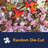 Bits and Pieces - Value Set of (3) 300 Piece Jigsaw Puzzles for Adults - Each Puzzle Measures 18" x 24" - 300 pc Blooming Back Yard, Nature Haven, Serene Summer Night Jigsaws by Artist Alan Giana Bits and Pieces