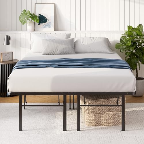Zinus Premium SmartBase 4 Extra Inches high for Under-bed Storage/Mattress Foundation/Platform Bed Frame/Box Spring Replacement/Quiet Noise-Free, Queen, Black (OLB-SB13-18Q) Zinus