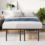 Zinus Premium SmartBase 4 Extra Inches high for Under-bed Storage/Mattress Foundation/Platform Bed Frame/Box Spring Replacement/Quiet Noise-Free, Queen, Black (OLB-SB13-18Q) Zinus