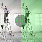 Comgrow 2 Packs Green Laser Safety Glasses for UV Protection Laser with 200nm-450nm 800nm-2000nm Infrared Light for Laser Engraving Goggles Eye Protection with Adjustable Frame Temple Box Comgrow