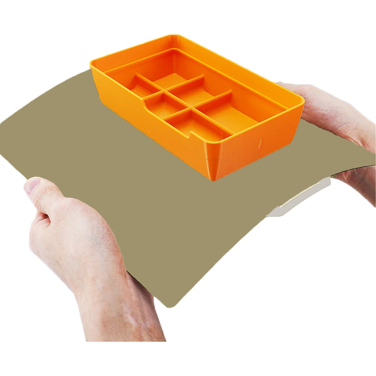 RETUXEP 257x257mm Double Sided Flexible PEI Sheet, Smooth PEI Surface+Textured PEI Surface for Bambu Lab X1C/X1/X1E/P1P/P1S/A1 3D Printer, 3D Printer PEI Spring Steel Build Plate Removable Platform RETUXEP