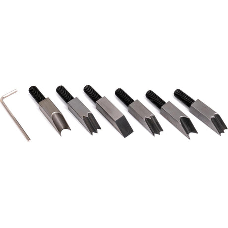 ZiBeiLe Chamfer Plane, Handheld Planers with Auxiliary Locator and 7 Blades, Woodworking Hand Planer Suitable for Quick Edge Trimming of Wood, Black, ZBD-0BA-QQK764 ZiBeiLe