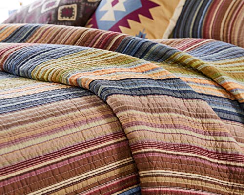 Greenland Home 100% Cotton Fashion Quilt Collection, Prewashed, Reversible Quilt Set, 2-Piece Twin/XL, Katy Greenland Home Fashions