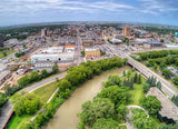 Noah Jigsaw Puzzle Fargo is a The Largest City in North Dakota on The Red River 1000 Pieces WoodArtSupply