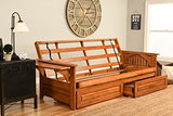 Kodiak Furniture Phoenix Full Futon Storage Drawers, Frame Only/No Mattress Kodiak Furniture