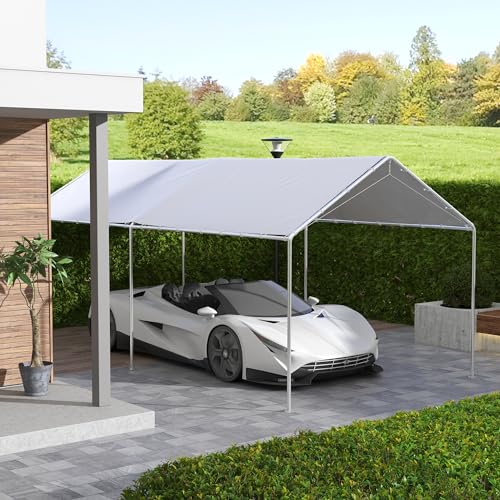 Outsunny 10' x 20' Carport Replacement Top Canopy Cover