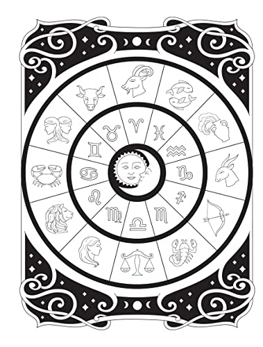 Creative Haven Witchcraft Coloring Book: Spellbinding Designs (Adult Coloring Books: Fantasy) WoodArtSupply