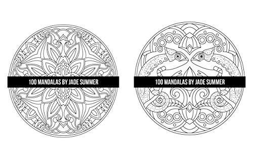Mandala Coloring Book: For Adults with 100 Magical Mandalas WoodArtSupply