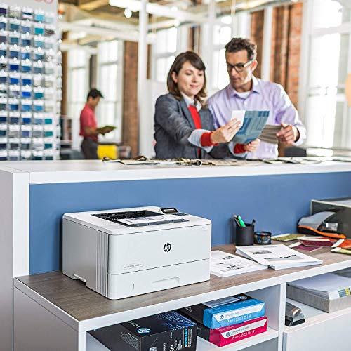 HP LaserJet Pro M402dn Monochrome Laser Printer with Built-in Ethernet & Double-Sided Printing, Amazon Dash replenishment ready (C5F94A), A4