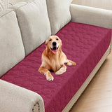 ZNSAYOTX Ultimate Cozy Blankets (30"x70") 100% Waterproof Sofa Mat Blanket for Dog Pets, Bed Couch Protector with Non-Slip Back Washable Durable, Pee Scratch Proof Easy to Clean (Wine Red) ZNSAYOTX