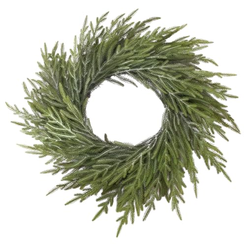 Artgar 26" Christmas Wreath, Large Pine Wreath, Christmas Wreaths for Front Door, Artificial Green Christmas Pine Wreath for Home Indoor Outdoor Decor for Walls Windows Porches Farmhouse Decor