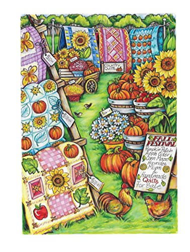Creative Haven Autumn Harvest Coloring Book (Adult Coloring Books: Seasons) WoodArtSupply