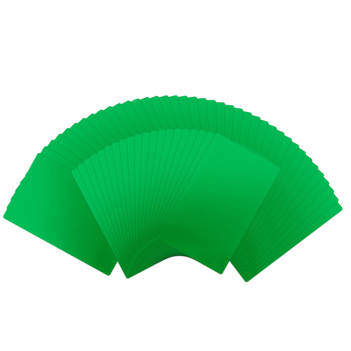 xTool Selected Green Metal Business Cards Engraving Blanks 60 PCS Sublimation Metal Cards Aluminum Blanks for Engraving, DIY, Gift Cards, Office Name Cards (3.38'' x 2.12'' x 0.007''） xTool Selected