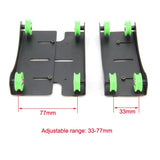 Zeberoxyz 3D Printer Filament Holder with Adjustable Filament Mount Rack Bracket Used for TPU/PLA/ABS/Nylon/Wood 0.5KG 1KG 3D Printing Material (Filament Holder) Zeberoxyz