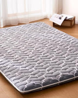 6th Generation Japanese Floor Futon Mattress - Extra-Thick 9-Layer Modern Futon with 100% High-Density Foam, Portable Floor Mattress Sleeping Pad for Adults, Guest Room, Dormitory, Queen Size(60"X80") Feisaibaoly