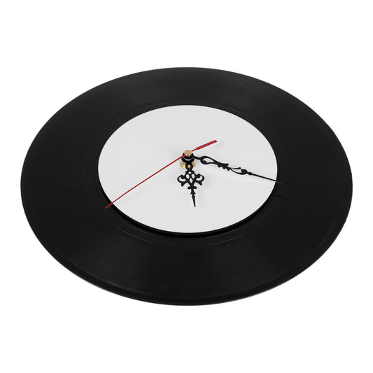 VICASKY Wall Clock Vinyl Records Music Decor Clock Vinyl Record Decorations Vintage Vinyl Record Clock Sublimation Clock Music Clock Music Vinyl Clock Blank Clock Music Wall Decor