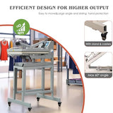16x24 Inch Heat Press, 110V 2000W High Pressure Clamshell Heat Press Machine for T-Shirt, Professional Digital Control Heat Transfer Machine for Sublimation, Fast Heating and Infrared Positioning Anranni