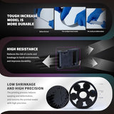 ABS Like 3D Printer Resin2.0, 405nm UV Curing 3D Printing Liquid Standard Photopolymer Resin for LCD DLP Resin 3D Printers Non-Brittle High Precision Enhanced Strength and Toughness PioCreat