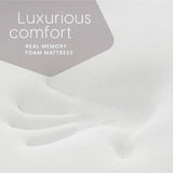 Milliard Memory Foam Futon Mattress – Full Size (Frame Not Included) (Grey) Milliard