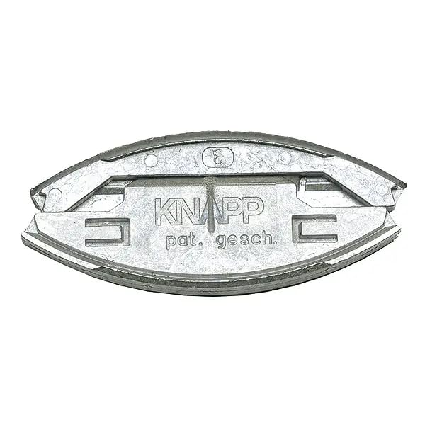 KNAPP Silver Biscuit Joiner - Precision Wood Biscuits for Quick, Strong Joints - Professional-Grade, Seamless, & Durable - 100-Pack KNAPP